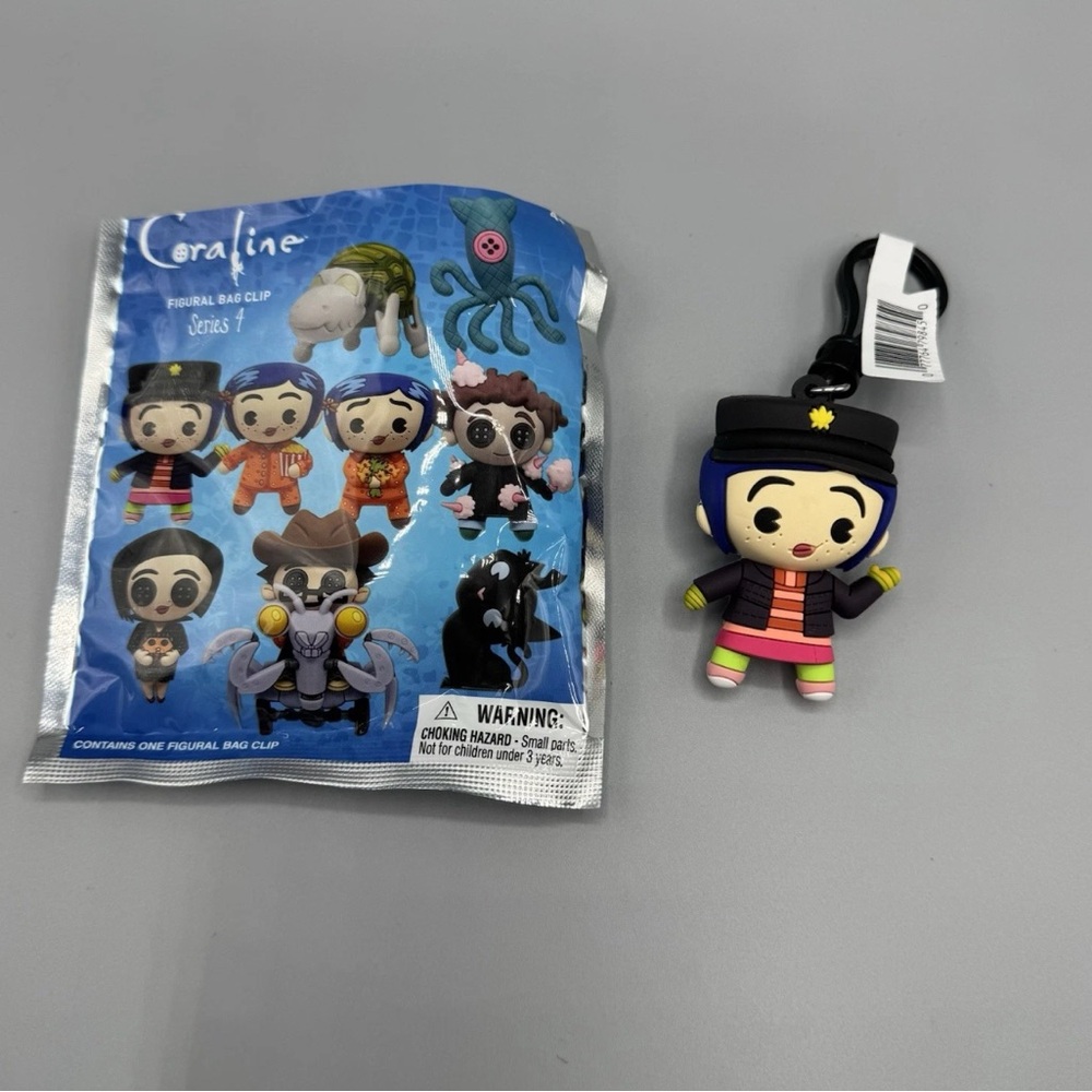 Coraline Blind Bag Clip Series 4 SHOPPING CORALINE New Open Bag